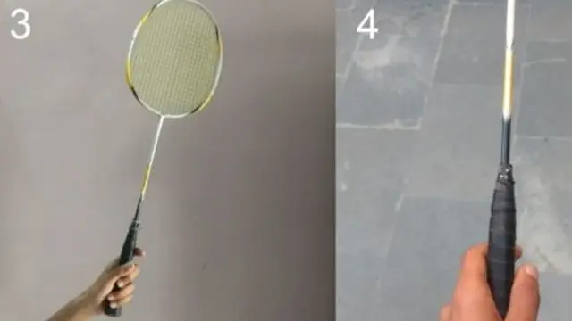 Badminton Grip.