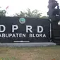 Tampak depan Kantor DPRD Blora, Jawa Tengah. (Foto: Liputan6.com/ Ahmad Adirin)