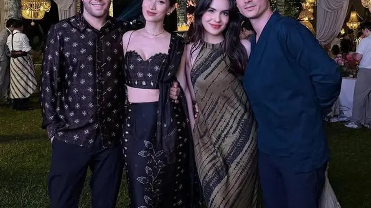 Ramai-ramai Go Public, Adu Gaya Couple Artis Beda Usia di Pernikahan Luna Maya &amp; Maxime Bouttier