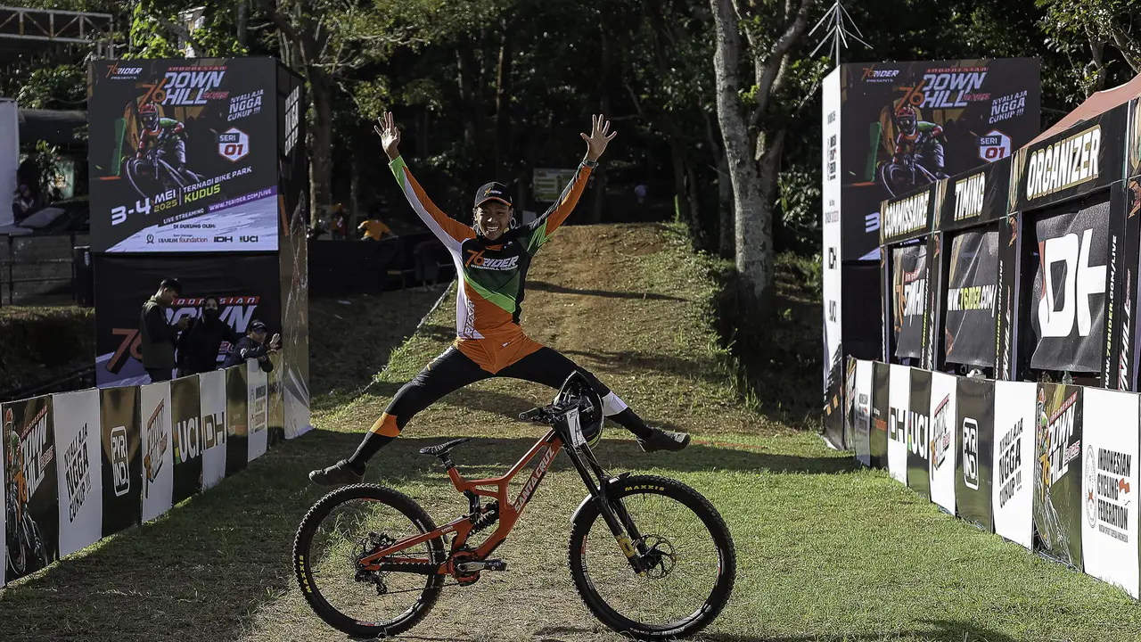 Persaingan Sengit Pembalap Elite Tersaji di Seri 2 Indonesian Downhill 2025