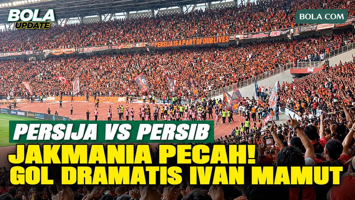 Jakmania Pecah! Selebrasi Heboh Sambut Gol Dramatis Ivan Mamut yang Bawa Persija Kalahkan Persib