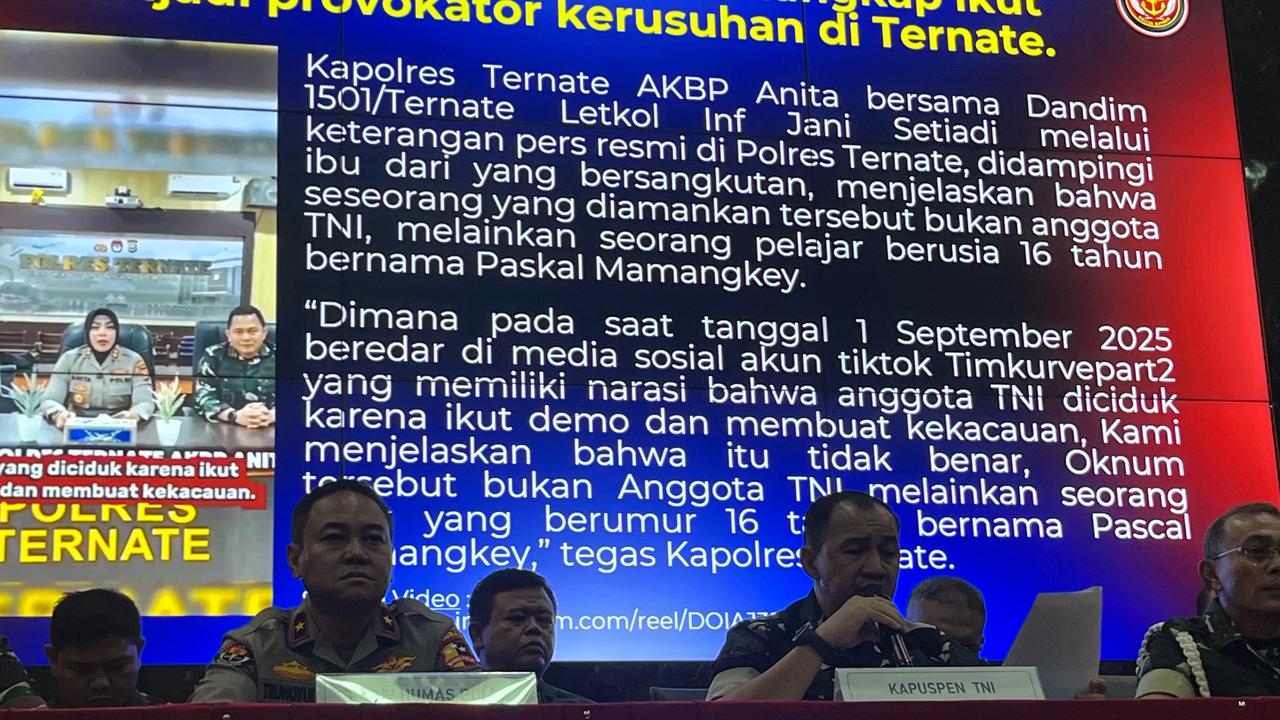 Framing Hoaks Soal Penangkapan Anggota BAIS, TNI: Sangat Melukai Hati Prajurit