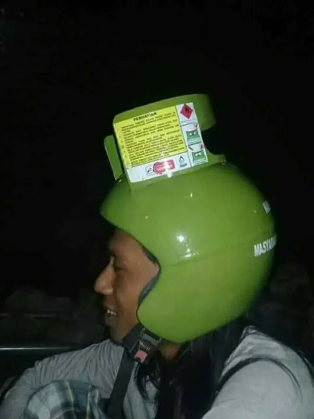 6 Potret Alih Fungsi Tabung LPG Ini Bikin Tepuk Jidat, Khawatir Tiba-tiba Meledak