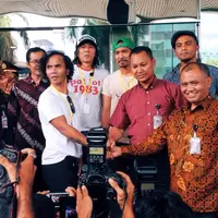 Foto Slank di KPK (Desmond Manullang/bintang.com)