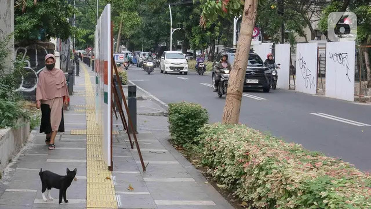 Tak Kunjung Kelar, Seperti Ini Suasana Sekitar Proyek Galian di Kawasan Cikini