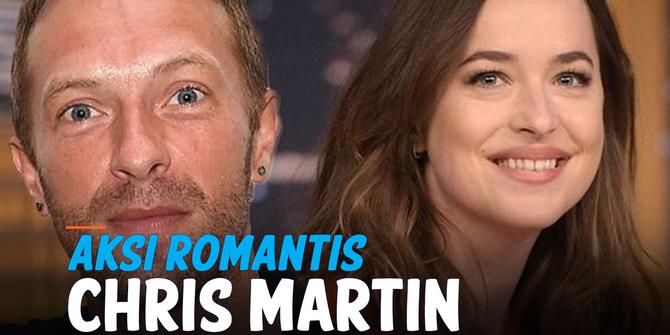 VIDEO: Aksi Romantis Chris Martin Persembahkan Lagu My Universe Untuk Dakota Johnson