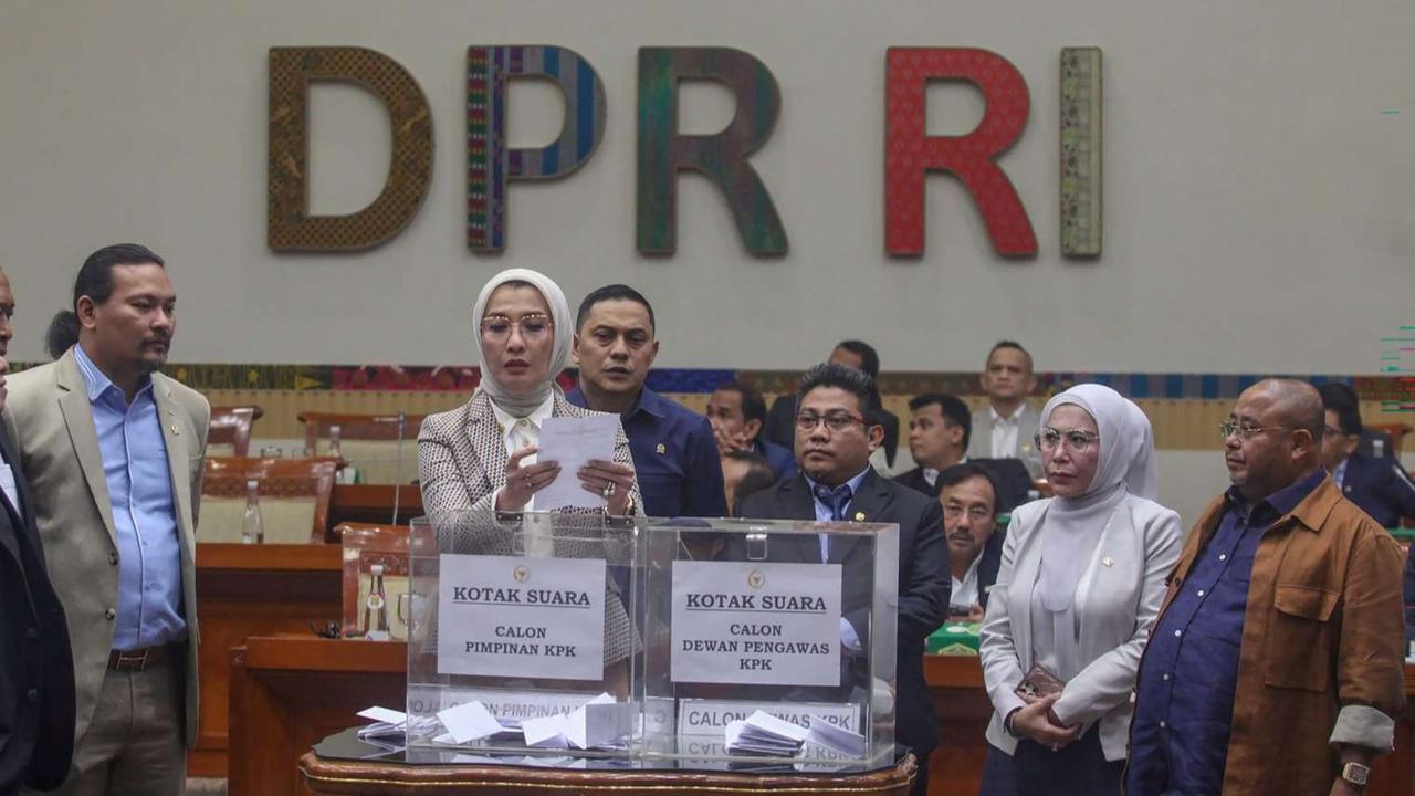 FOTO: Tak Ada Sosok Perempuan, Ini 5 Nama Pimpinan KPK 2024-2029 yang Dipilih DPR