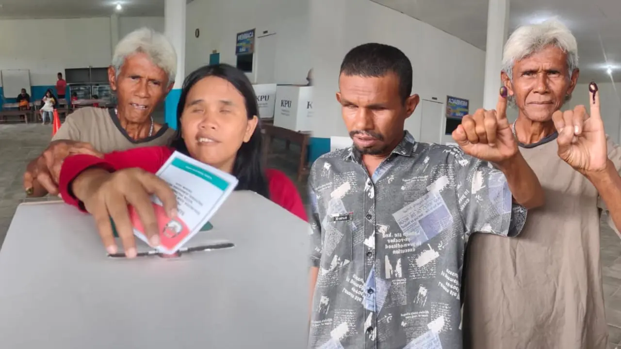 Romansa Pasutri Tunanetra di TPS 19, Korban Tsuname Aceh Mengejar Cinta ke Palembang