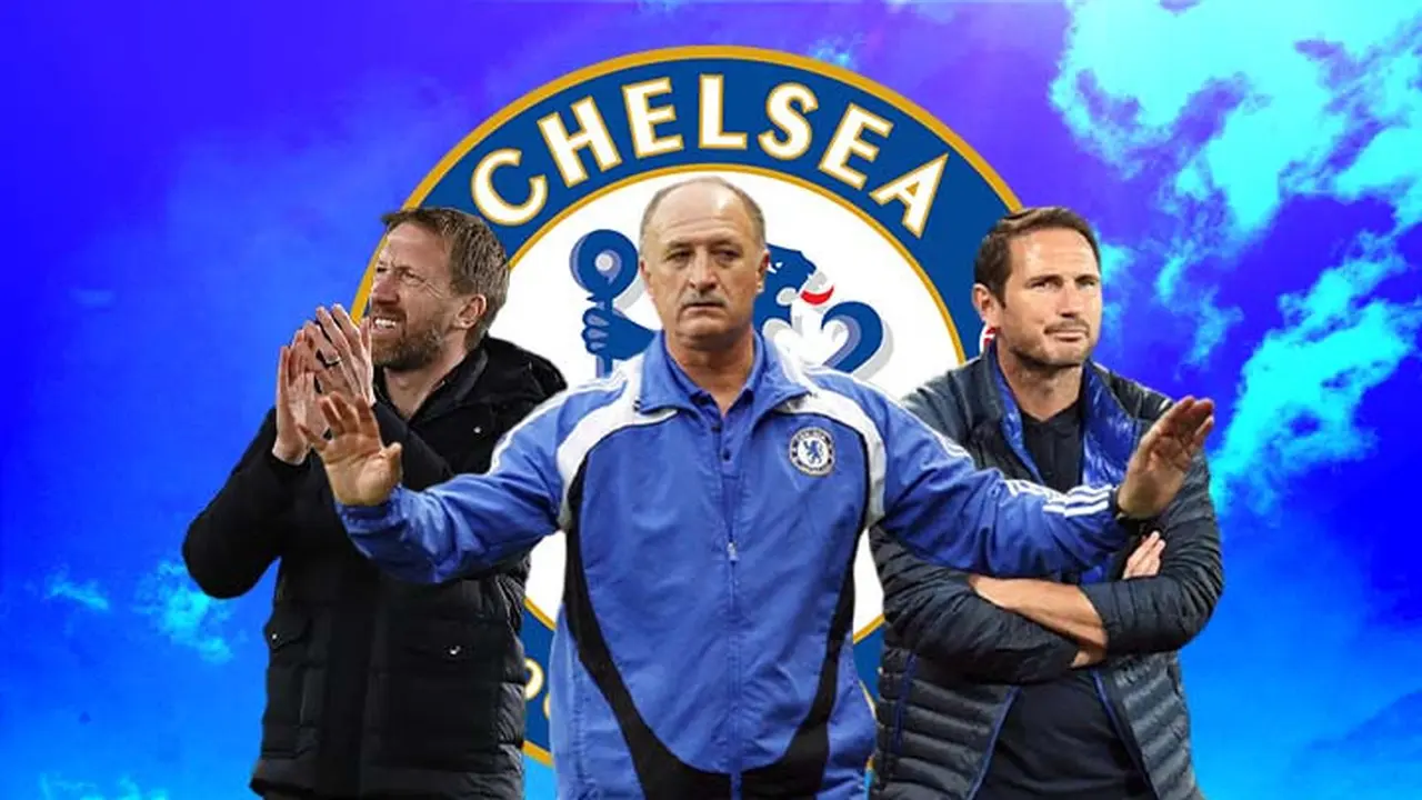Chelsea - Graham Potter, Luiz Felipe Scolari, Frank Lampard