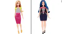 Barbie seri terbaru ini terlihat lebih tinggi, mungil dan tak montok atau lebih berisi. Tapai tetap cantik.