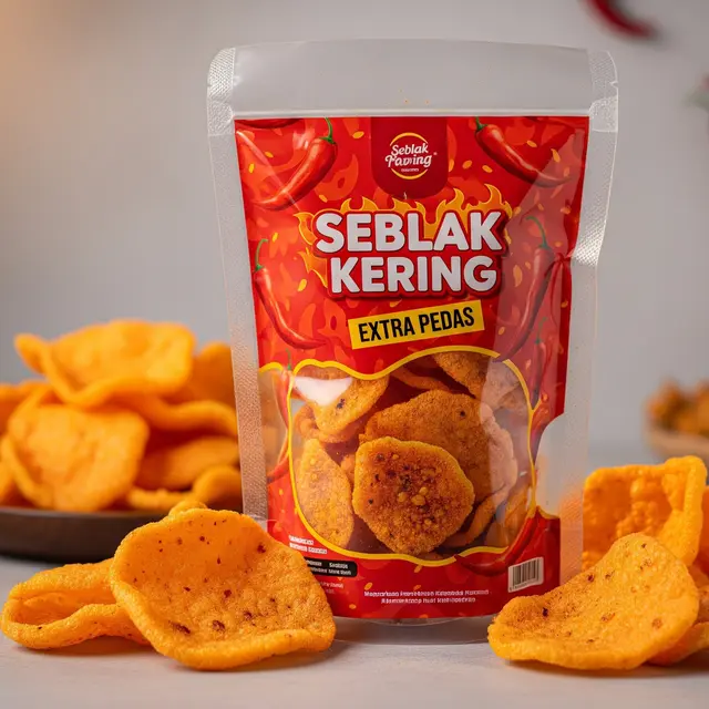 Kerupuk Seblak Kering