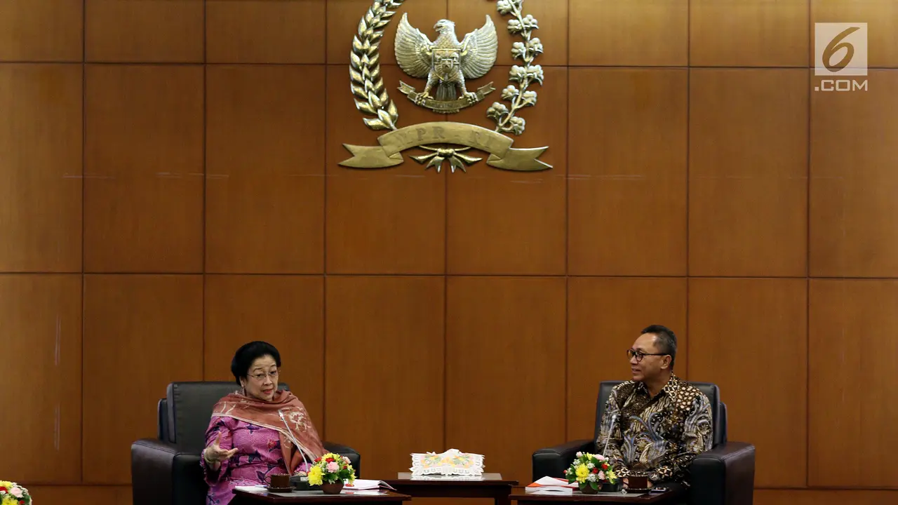 Bahas Pancasila dan UUD 1945, Megawati Temui Pimpinan MPR