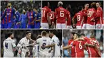 Berikut ini 10 klub sepak bola paling bernilai versi Forbes. (AFP)