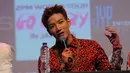 2PM saat menggelar konferensi pers  di salah satu mall di kawasan Kuningan Jakarta Selatan, Jum'at, (27/3/2015). 2PM akan menghibur fansnya di Indonesia pada  28 Maret 2015 di Istora Senayan, Jakarta (Liputan6.com/Faisal R Syam)
