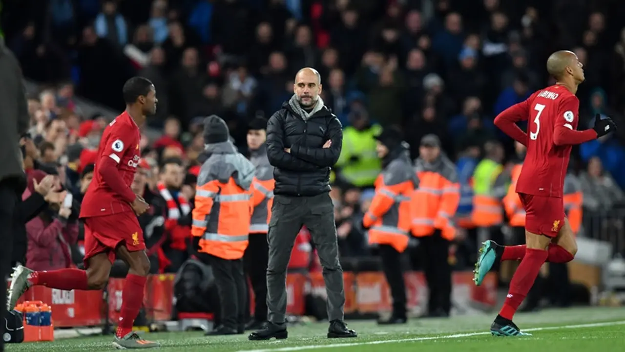Manajer Manchester City, Pep Guardiola.
