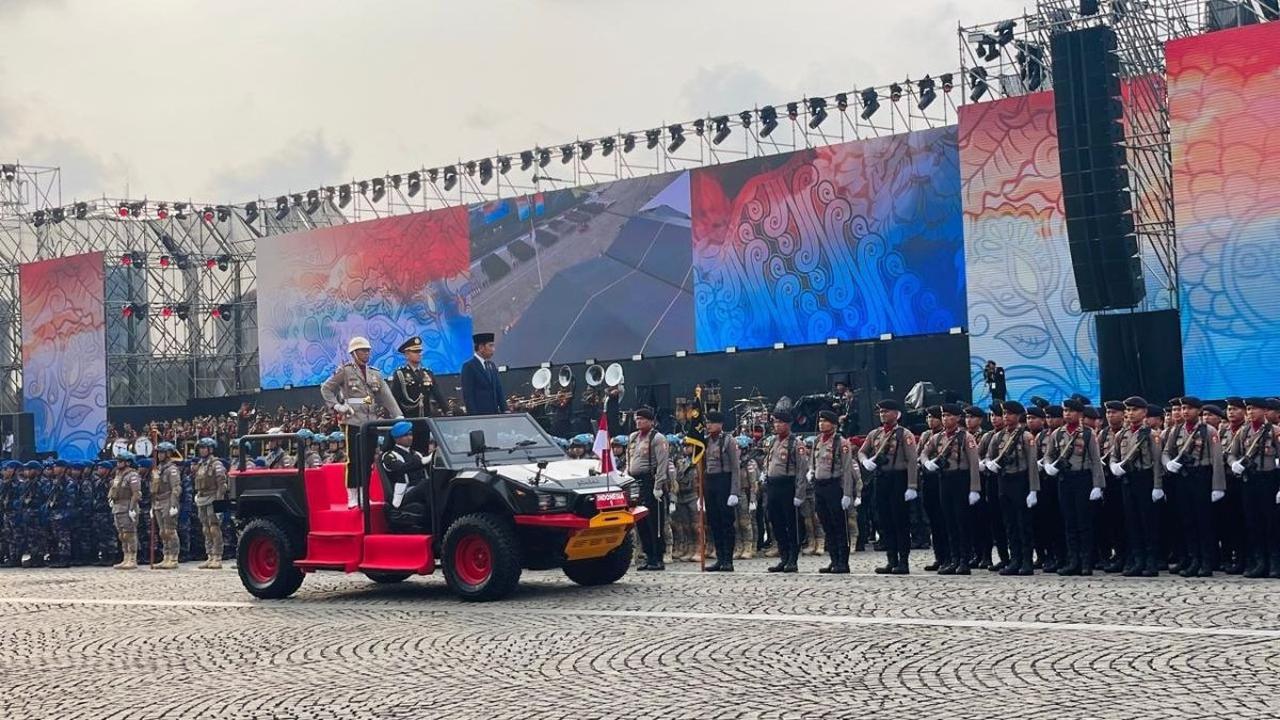 VIDEO: Pidato Presiden Jokowi Menggelegar Depan Anggota Polri di HUT ke 78 Bhayangkara