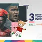 Trivia 3 Pemain Kunci Timnas Indonesia (Bola.com/Adreanus Titus)