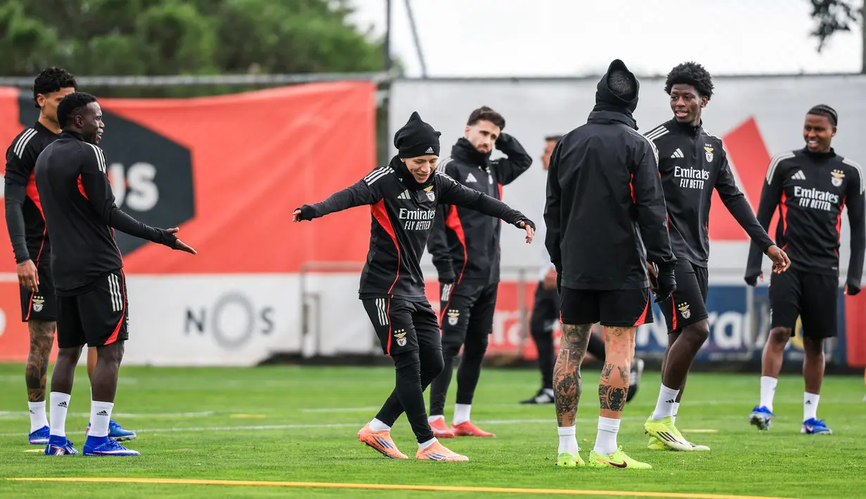 Sementara itu, Benfica menunjukkan konsistensi dalam beberapa pekan terakhir. Empat kemenangan dan satu hasil imbang dari lima laga semua kompetisi menjadi bekal penting menjelang duel besar ini. (AFP/Patricia De Melo Moreira)