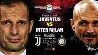 Juventus vs Inter Milan (Liputan6.com/Abdillah)