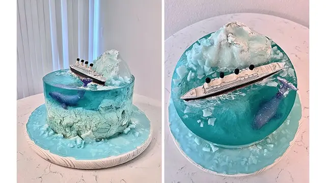 8 Potret Dekorasi Kue Ini Bikin Kagum dengan Hasil 3D, Jadi Sayang Dimakan