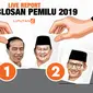 Live Report Pilpres 2019. (Liputan6.com/Triyasni)