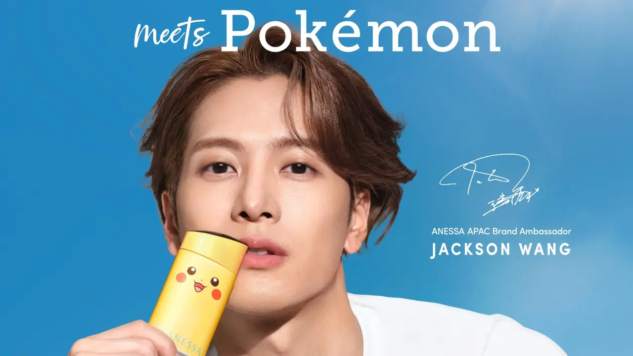 Jackson Wang Jadi Wajah Resmi! ANESSA x Pokémon Hadir Kembali dengan Edisi Terbatas Super Gemas