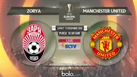 Liga Europa_Zorya Va Manchester United (Bola.com/Adreanus Titus)
