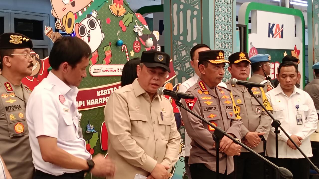 Perdana, Kereta Api Angkut 333 Pemudik Program Motor Gratis ke Jateng dan Jatim