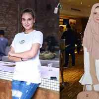 Luna Maya dan Shireen Sungkar. (Bintang Pictures)
