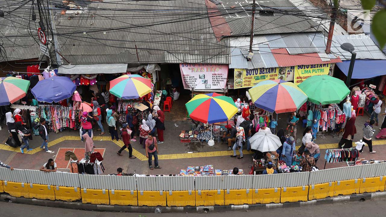 Wajah Terkini PKL Stasiun Tanah Abang
