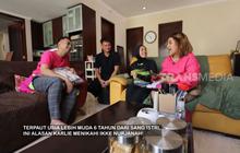 Potret Rumah Ikke Nurjanah Sederhana tapi Homey Banget, Tempat Kumpul Keluarga Super Nyaman - Kolam Ikan Koi di Halaman
