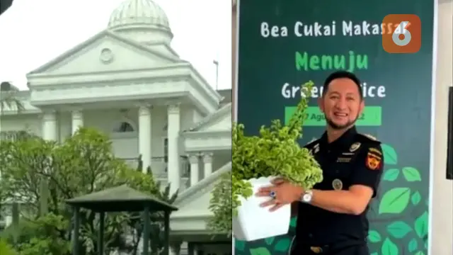 Rumah mewah Kepala Bea Cukai Makassar Andhi Pramono (Liputan6.com/Fauzan)