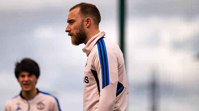 Foto: Christian Eriksen Kembali Berlatih di Carrington, MU Punya Amunisi Tambahan untuk Amankan Posisi Empat Besar Liga Inggris