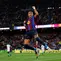 Pemain Barcelona Raphinha merayakan gol dalam laga La Liga Spanyol antara Barcelona vs Racing Santander di Barcelona, Spanyol, Rabu, 16 September 2026. (AP Photo/Joan Monfort)