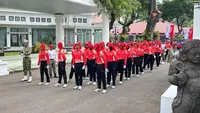 Persiapan HUT ke-81 RI, Paskibraka Mulai Latihan di Istana