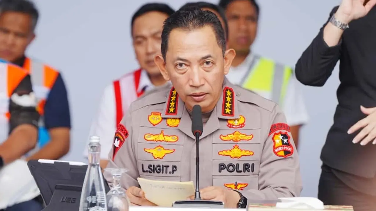 Kapolri Jenderal Listyo Sigit Prabowo.