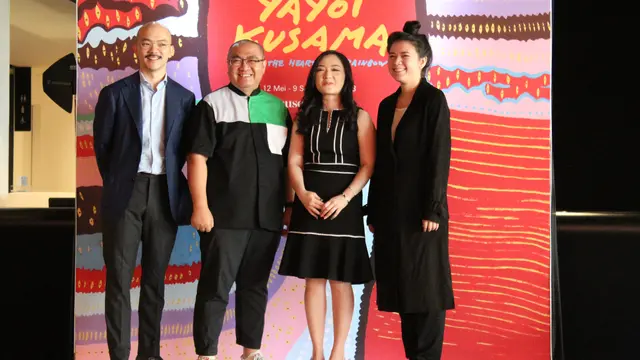 Preskon Pameran Yayoi Kusama