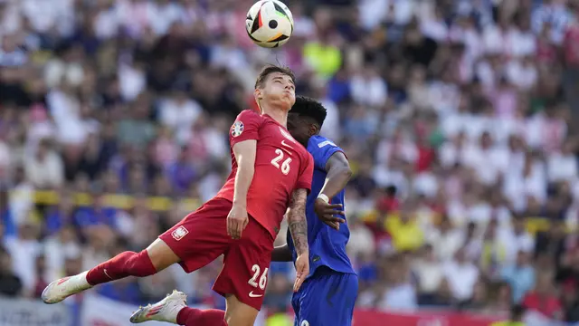 Hasil Euro 2024 Prancis VS Polandia