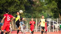 Duel Kalibata FC vs Kayden FC di Pertamax Liga Ayo Jakarta 2019. (Liga Ayo)