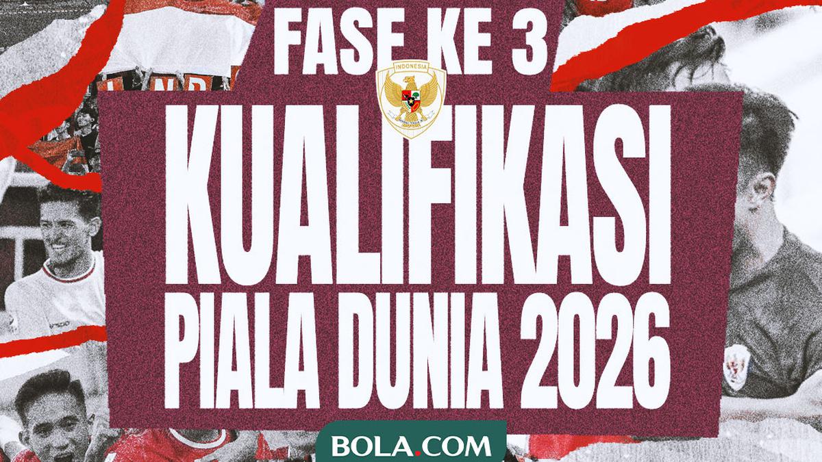 Jadwal Lengkap Timnas Indonesia pada Babak Ketiga Kualifikasi Piala Dunia 2026