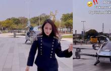 Perempuan Cantik Asal Indonesia Pamer Naik Mobil Terbang di China, Aksinya Langsung jadi Sorotan