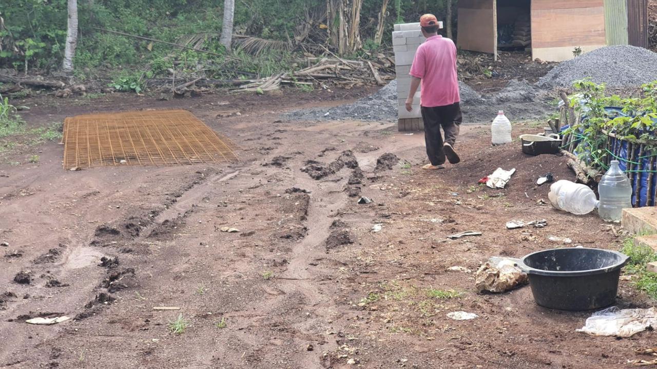 Diduga Jejak Tapak Kaki Harimau Ditemukan di Lokasi Pembangunan Ponpes Gunungkidul