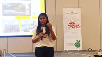 Kepala Bursa Efek Indonesia (BEI) Wilayah Jawa Timur, Cita Mellisa. (Foto:Liputan6.com/Dian Kurniawan)