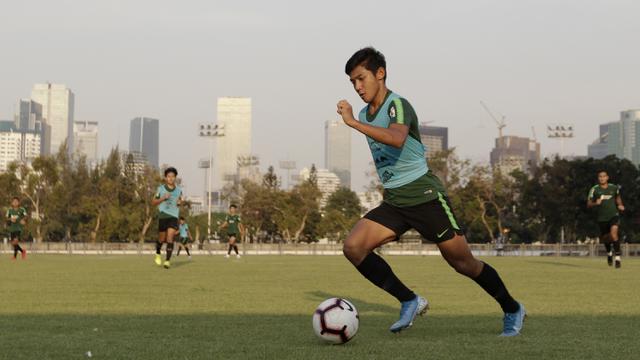 Latihan Timnas Indonesia U-22