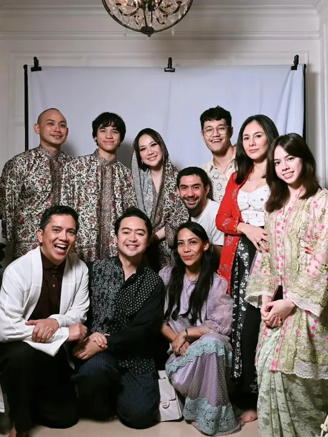 Gaya Santun Artis di Halal Bihalal Lebaran 2026 Sekaligus Ulang Tahun BCL ke-43, dari Anya Geraldine hingga Yuki Kato