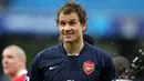 Jens Lehmann bermain untuk Arsenal pada 2003 hingga 2008 dan memutuskan gantung sepatu bersama The Gunners pada 2011. AFP/Andrew Yates)
