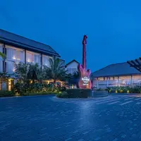 Tonjolkan musik sebagai tema utama, Hard Rock Hotel Desaru Coast cocok untuk destinasi keluarga. (Dok. Fimela.com)