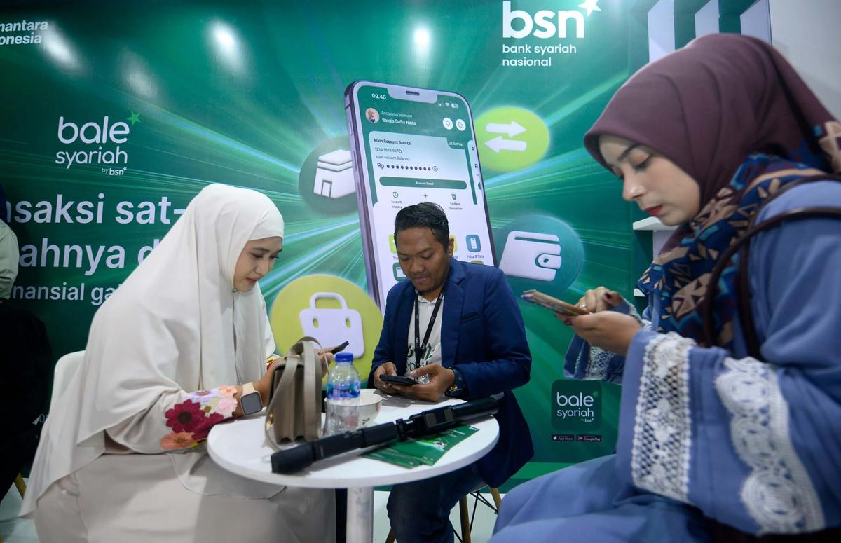 FOTO: Bank BSN Perluas Akuisisi Nasabah Melalui Abaya Pavilion