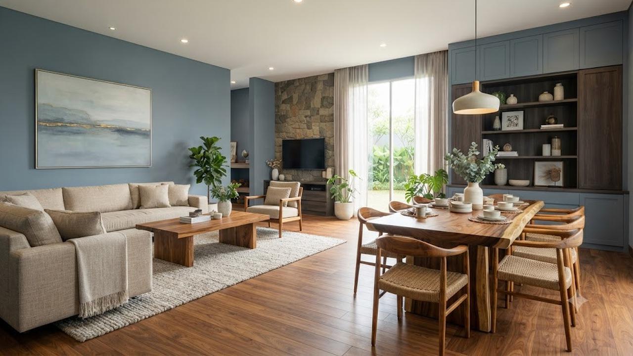 Warna Cat Rumah yang Cocok Dipadukan dengan Furnitur Kayu