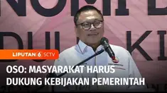 Ketua Umum Gebu Minang, Oesman Sapta Odang memberikan tanggapan mengenai pertumbuhan ekonomi Provinsi Sumatera Barat yang kini di bawah 5 persen.